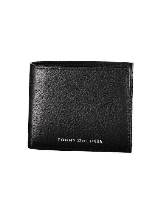 Tommy Hilfiger Essential Men's Leather Wallet Black