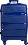 Cardinal 2014 Large Travel Suitcase Hard Navy Blue with 4 Wheels Height 70cm 2014/70