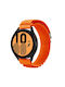 Nylon Armband Stoff Orange (/ Huawei Watch 3 Pro)