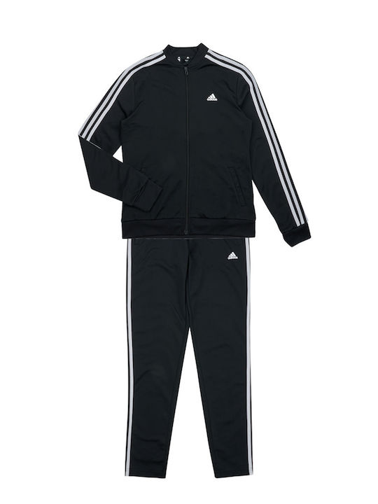 Adidas Παιδικό Σετ Φόρμας Μαύρο 2τμχ Ess 3s Ts Black
