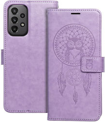 Forcell Mezzo Buchen Sie Synthetisches Leder Dreamcatcher Purple (Galaxy A23 4G / Galaxy A23 5G Galaxy A23 4G / Galaxy A23 5G)