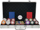 Pokeritems Palace Σετ 300 Αριθμημένες Μάρκες Poker 14gr σε Βαλίτσα με 2 Τράπουλες