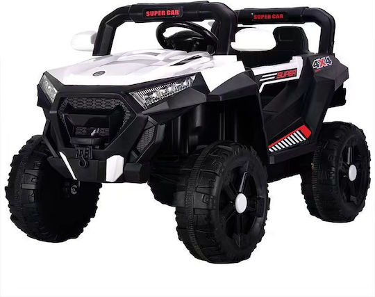 Buggy Διθέσιο με Τηλεκοντρόλ 12 Volt Λευκό