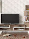 TV-Ständer Granada Weiß - Cordoba M149.5xT29.5xH120cm