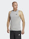 Train Essentials Feelready Aeroready Αθλητική Μπλούζα Κοντομάνικη Medium Grey Heather