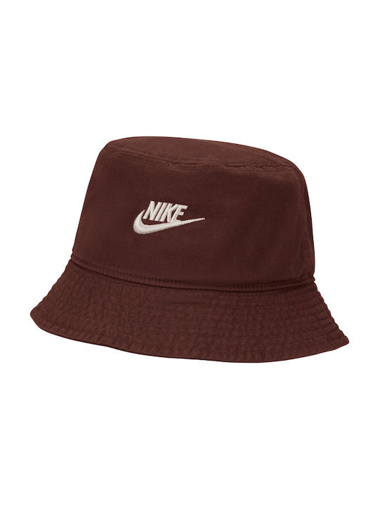 Nike Υφασμάτινo Ανδρικό Καπέλο Στυλ Bucket Καφέ