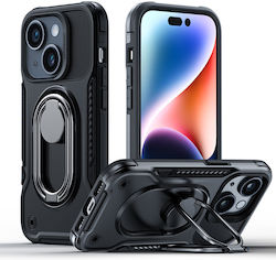 Joyroom Dual Hinge Armored Черен (iPhone 14 Plus)