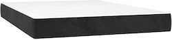 vidaXL Double Ergonomic Mattress 140x200x20cm with Pocket Springs