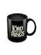 Grupo Erik The Lord Of The Rings Ceramic Cup Black 300ml