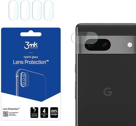 3MK Протектор за камера Закалено стъкло за Google Pixel 7