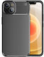 Vennus Carbon Elite Задна корица Силикон Черен (Redmi Note 11 / 11S 4G)