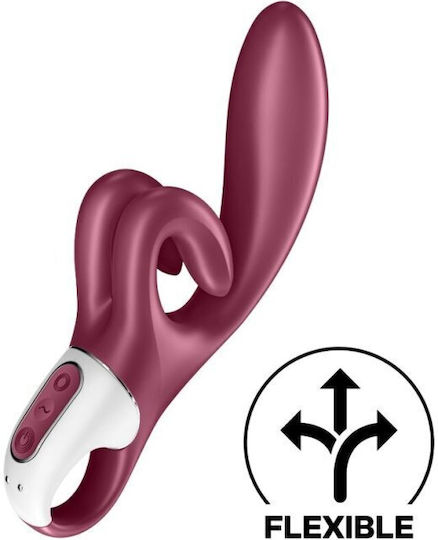 Satisfyer Touch Me Vibrator Iepurele 22cm Roșu