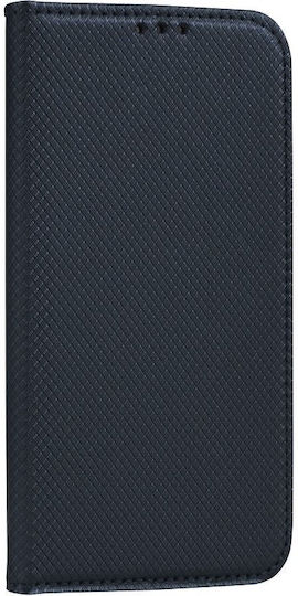 Smart Книга Изкуствена кожа Черен (Redmi Note 10 5G / Poco M3 Pro)