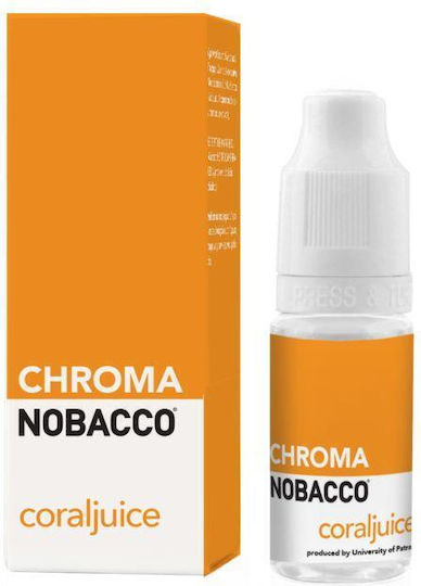 Nobacco Fertige Nachfüllflüssigkeit Chroma Coral Juice mit Fruchtig Geschmack 10ml