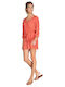 Protest Γυναικείο Κοντό Φόρεμα Παραλίας Πορτοκαλί