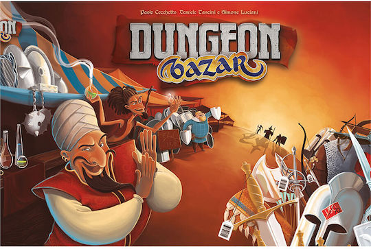Настолна игра Dungeon Bazar за 2-5 играчи 8+ години (EN) Cranio Creations