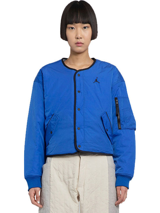 Jordan Women's Short Puffer Jacket Double Sided...