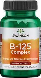 Swanson B-125 Complex Vitamin 100 tabs