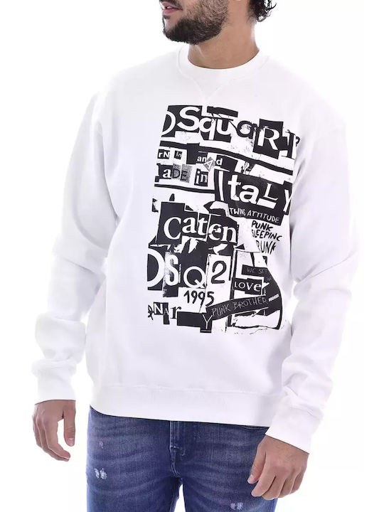 Dsquared2 Men's Sweatshirt White