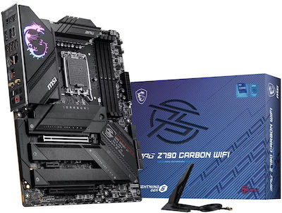 MSI MPG Z790 CARBON WIFI Mainboard ATX mit Intel 1700 Sockel