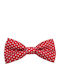 JFashion Ръчно изработено Папионка Stars Red With White Stars