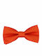 JFashion Handgefertigtes Stoff-Fliegen Orange