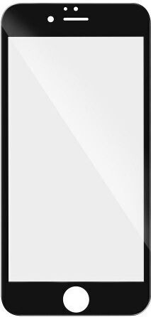 Adeziv complet Full Face Tempered Glass Negru (iPhone 8 Plus / 7 Plus)