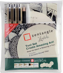 Royal Talens Sakura Zentangle Zendala Tool Pencil Set with Eraser