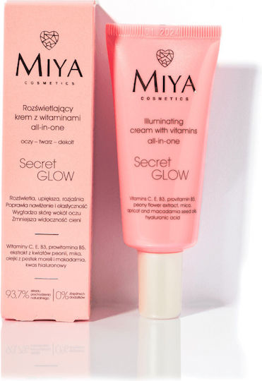 Miya Cosmetics Secret Glow All-in-one Illuminating Mit Vitaminen Creme Gesicht 30ml