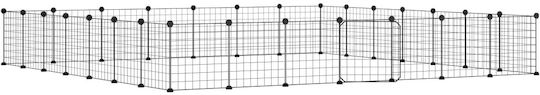 vidaXL Rodents Cage Rodents Cages with 28 Panels & Door 35x35x