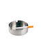Polyflame Ashtray Cigarette Metallic Inox 1pcs