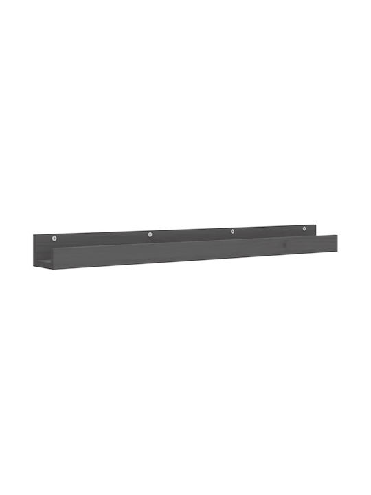 Shelves Wall Gray 2pcs 110x12x9cm