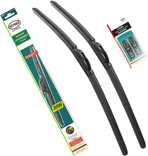 Heyner Heyner Hybrid Front Set Car Wiper Blades 650mm Passenger Wiper Length 500mm