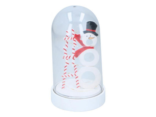 Christmas Illuminated Decorative Jar 11.3x11.3x20cm
