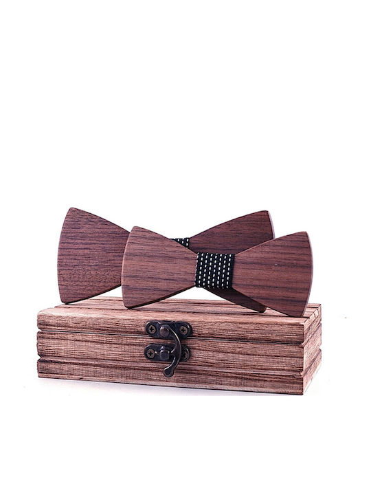 Legend Accessories Wooden Bow Tie Set with Kids...