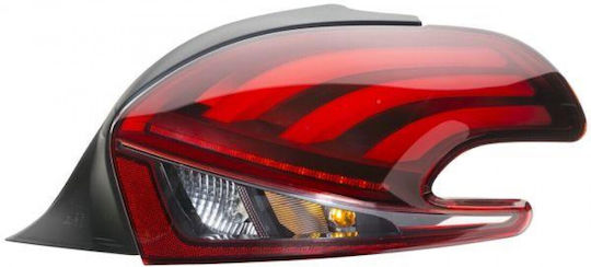 Hella Δεξί Πίσω Φανάρι Led για Peugeot 208 2015-2019 1τμχ