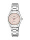 Q&Q Women's Watch with Silver Metal Bracelet