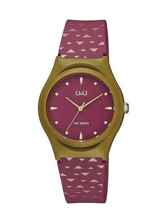 Q&Q Watch with Battery Mechanism