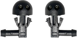 Scheibenwischer-Spritzpflanzen Auto Rechts Peugeot 206 1999-2004