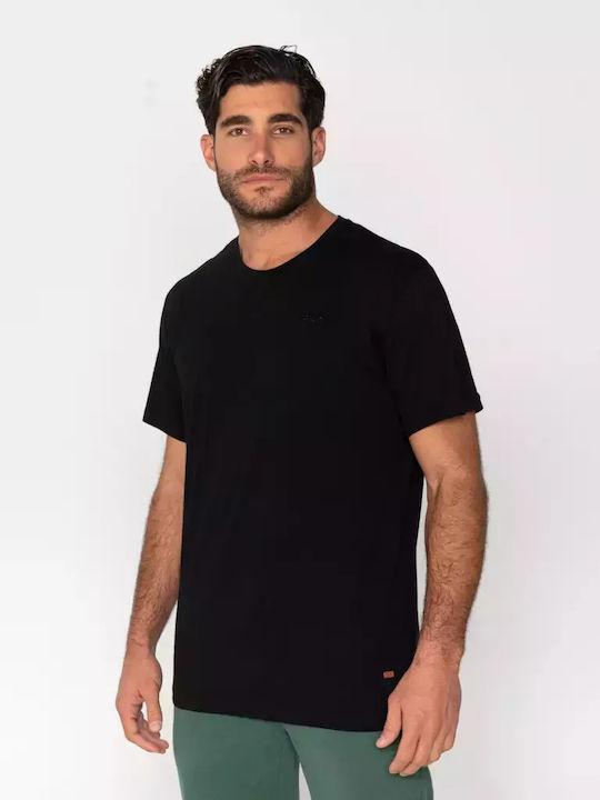 Teo T-shirt Μαύρο