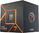 AMD Ryzen 7 7700 3.8GHz Επεξεργαστής 8 Πυρήνων για Socket AM5 σε Κουτί με Ψύκτρα