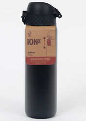 Ion8 Leak Proof Steel Water Bottle 500ml Stainless Steel