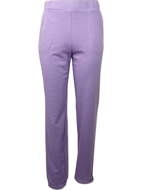 Pantaloni de Trening cu elastic Violet