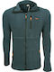 Men's Fleece Cardigan Petrol