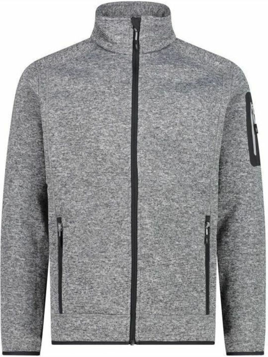 CMP Ανδρική Ζακέτα Fleece Γκρι