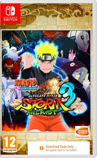 Naruto Ultimate Ninja Storm 3 Full Burst (Code In A Box) Switch Game