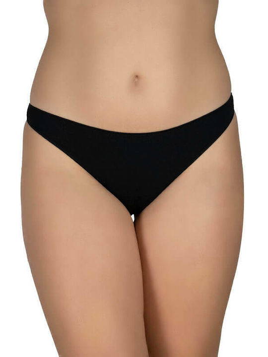 A.A UNDERWEAR Damen Zeichenfolge Nahtlos Schwarz