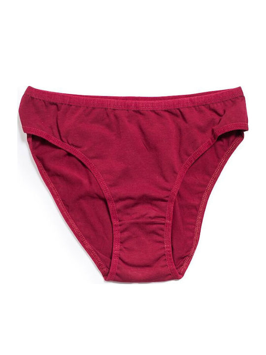 Comfort Damen Slip Burgundisch