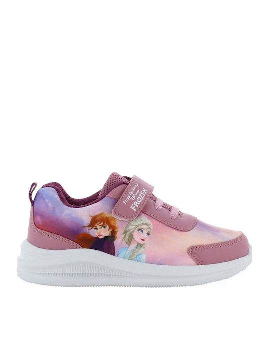 Παιδικά Sneakers με Σκρατς Λιλά
