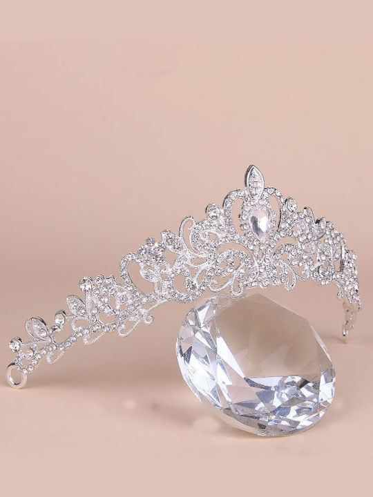 Braut-Haar-Accessoire Tiara mit Strasssteinen 633